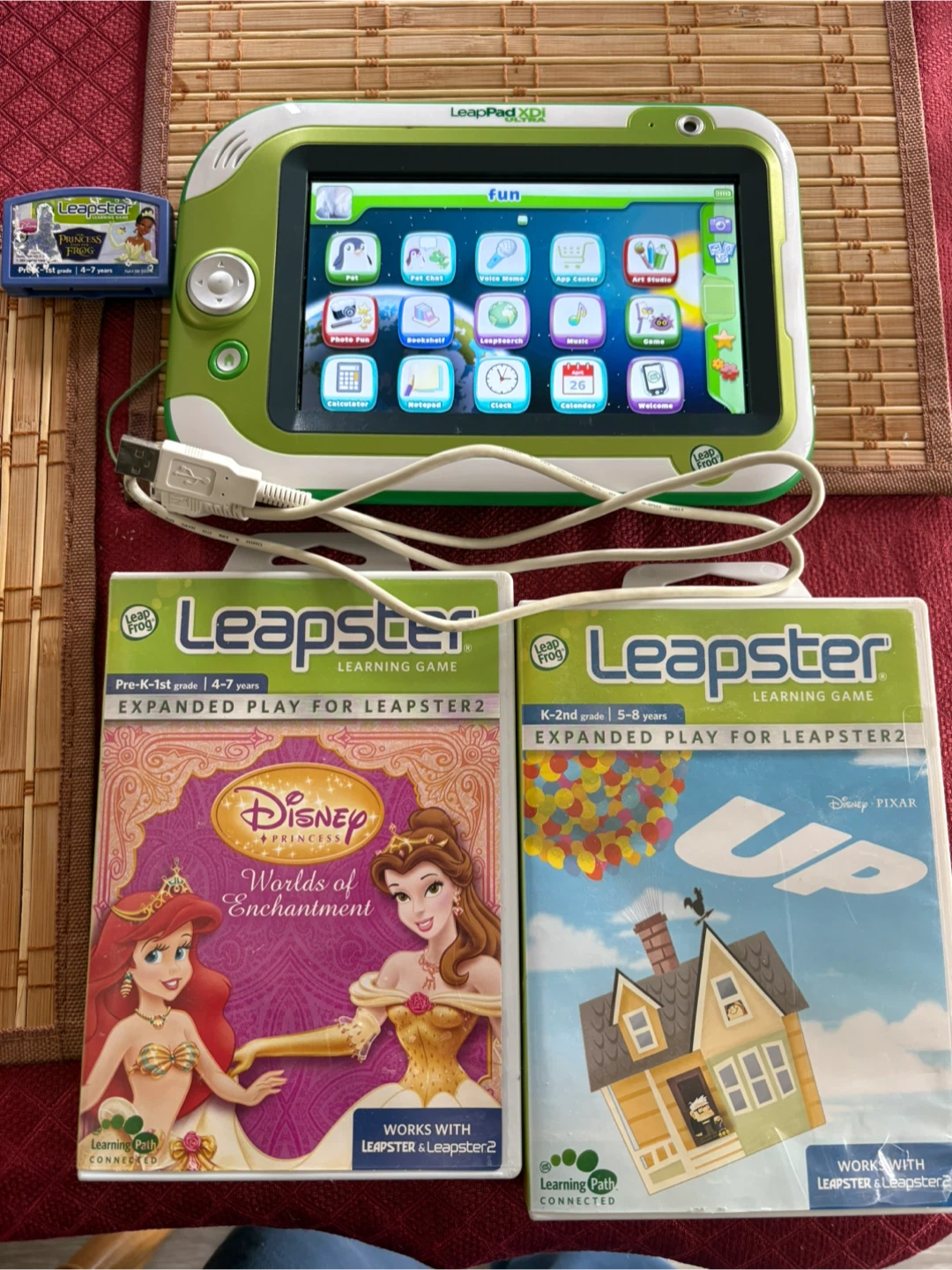 LeapFrog LeapPad XDi Learning Tablet with 3 Games - photo 5