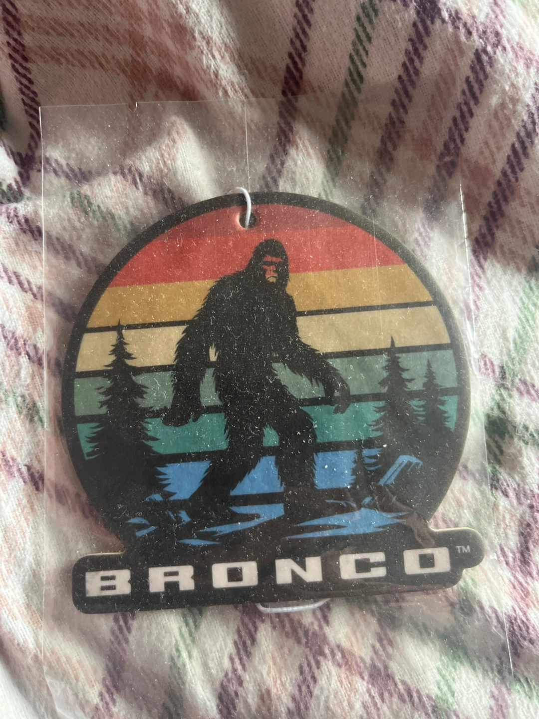 Bronco Bigfoot Air Freshener🥕