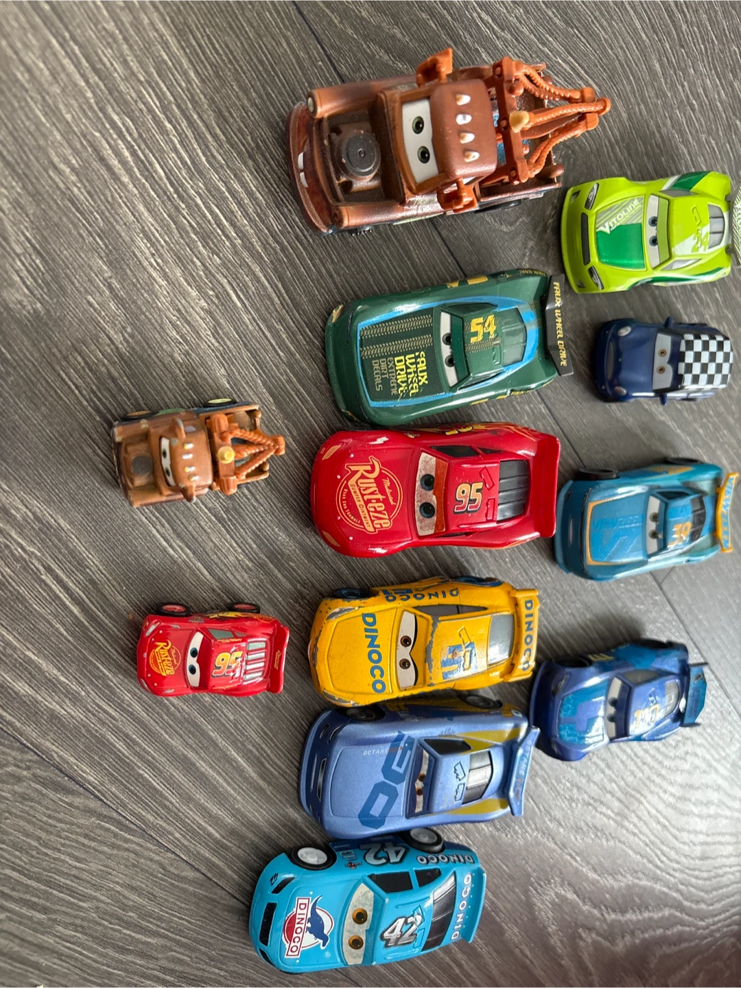 Disney Pixar Cars Die-Cast Toy Cars Lot