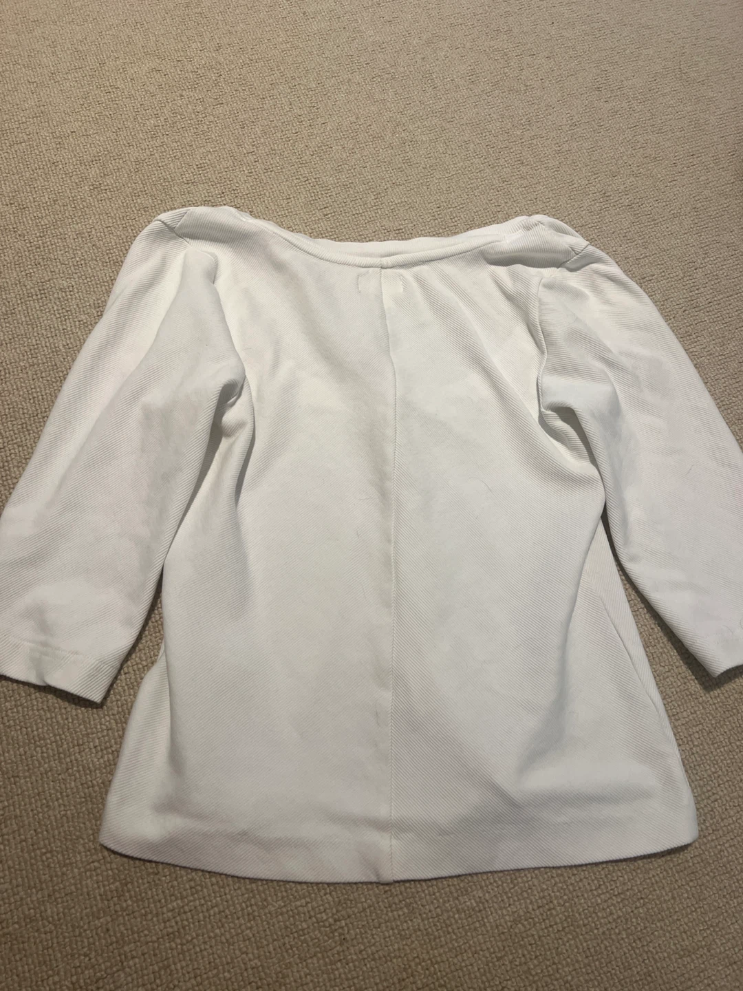 Maeve White Zip-Up Top - photo 4