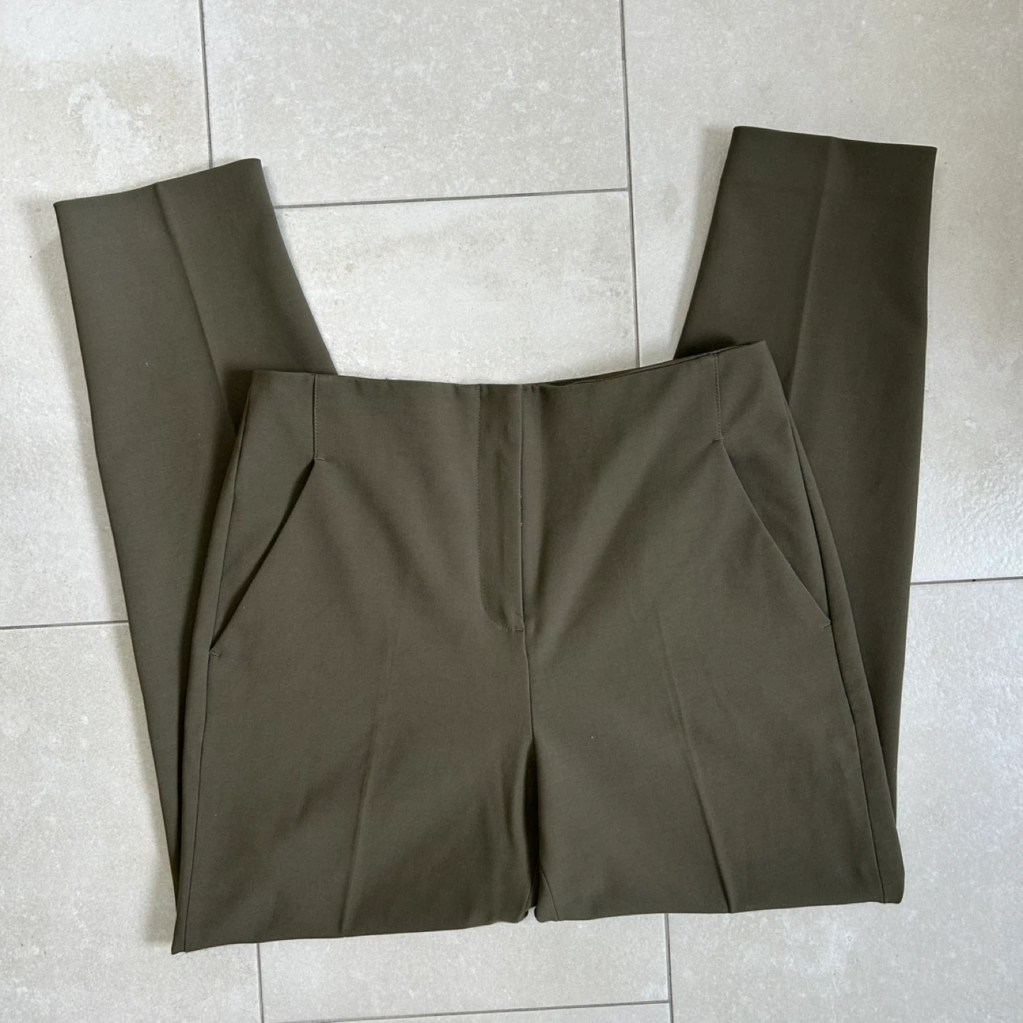 RW&CO. Olive Green Dress Pants Size 8