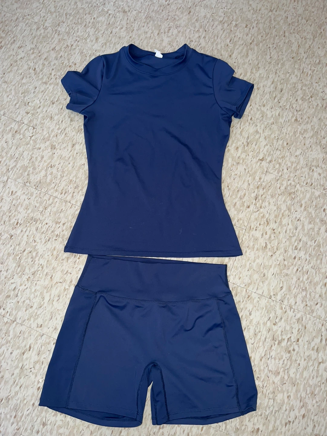 Navy Blue Athletic Set - Size L