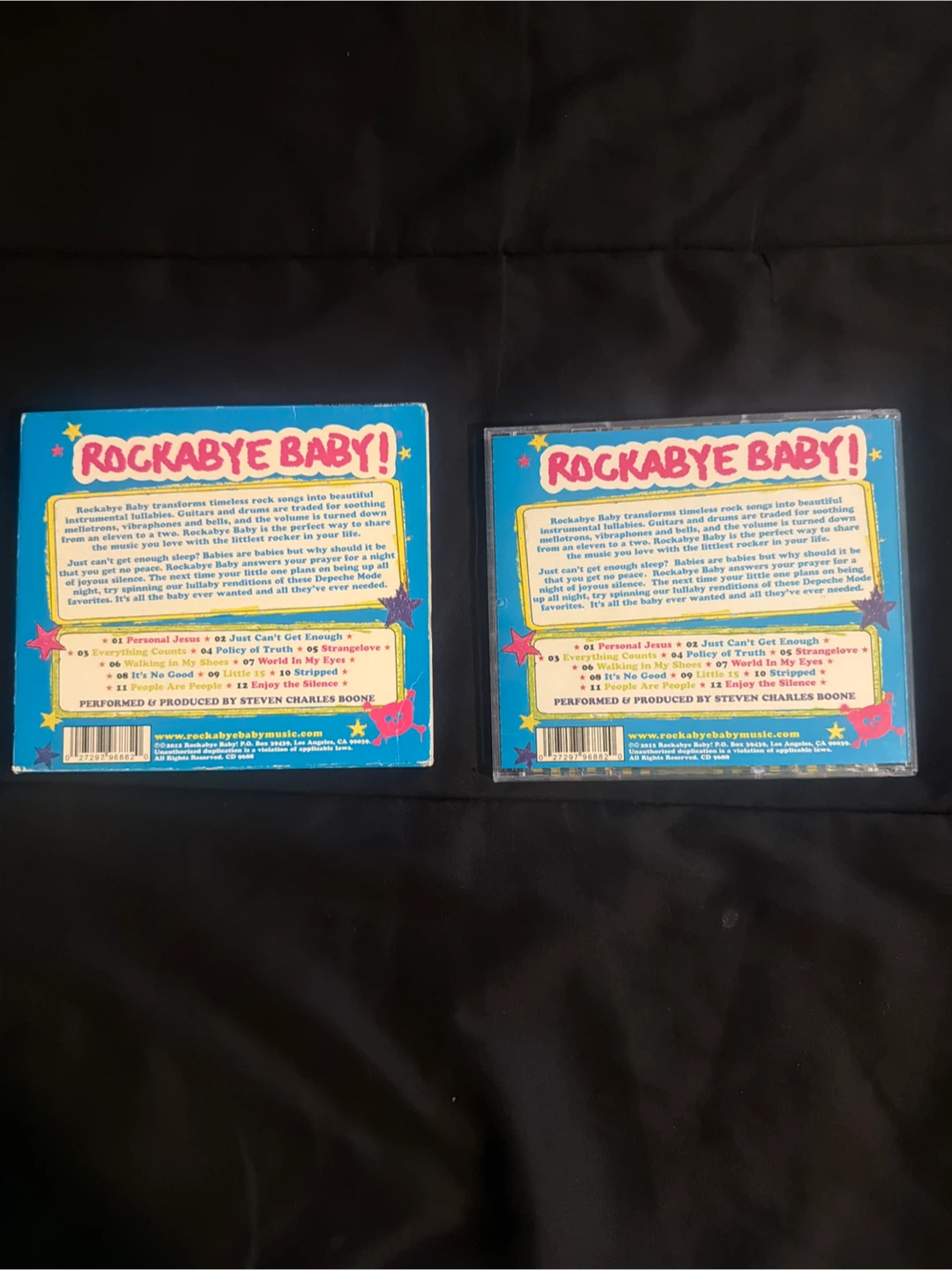 Lullaby Renditions of Depeche Mode by Rockabye Baby! (CD, 2012) - photo 4