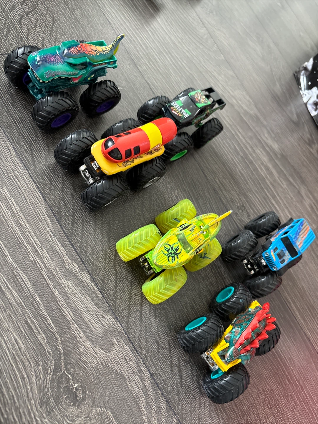Monster Jam Monster Trucks Toy Cars Lot