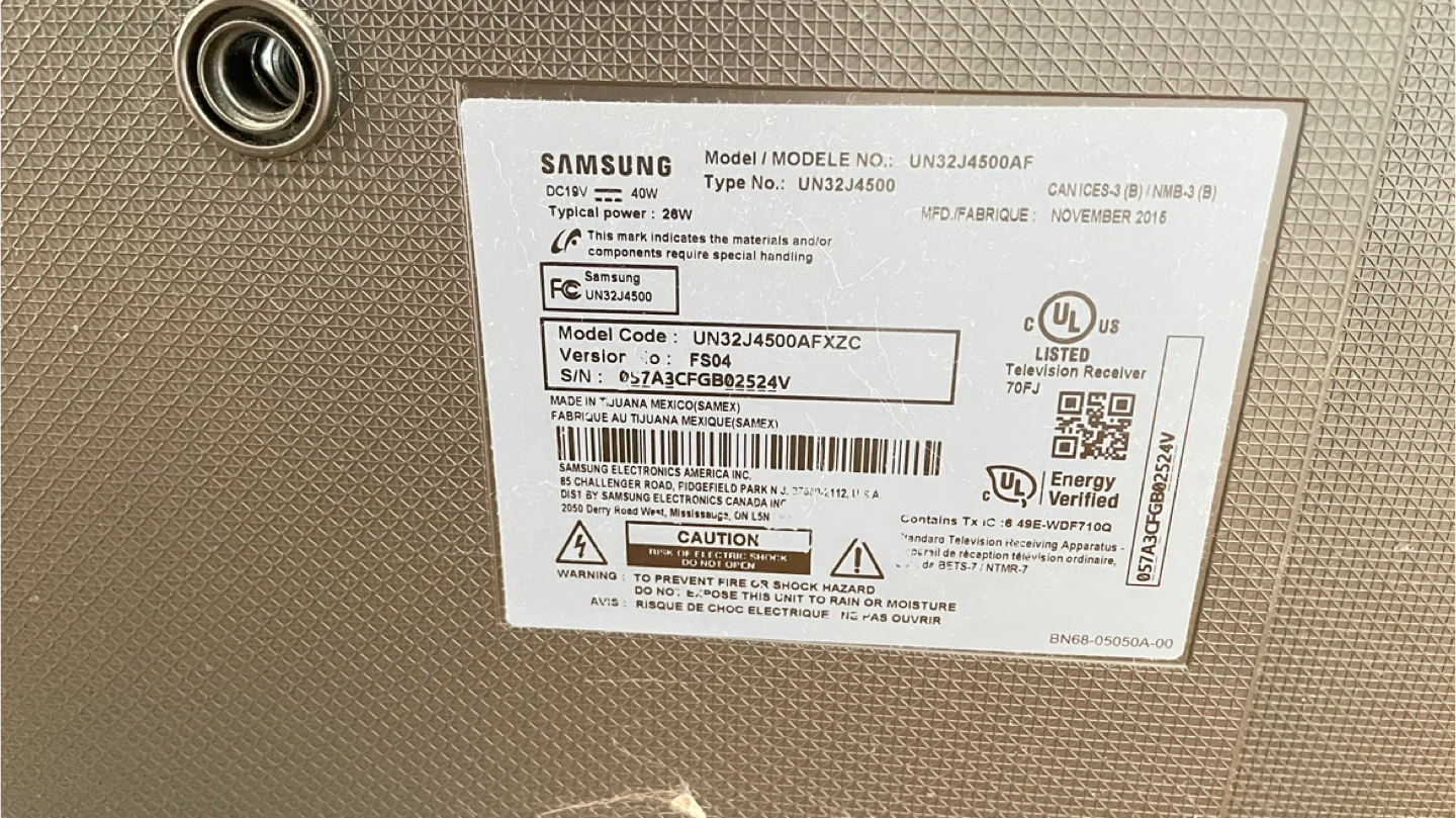 Samsung 32" Smart TV UN32J4500AF - photo 5