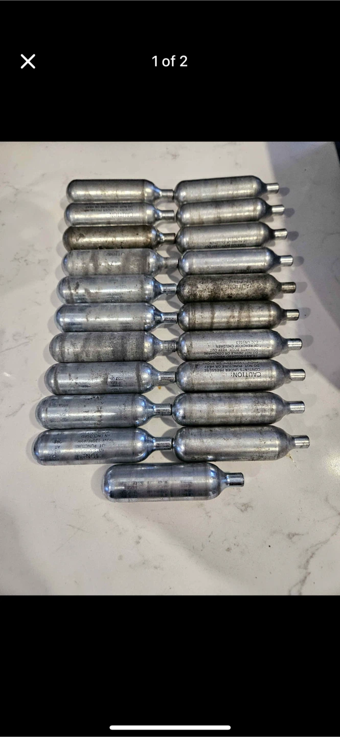 CO2 Cartridges (20 Pack)