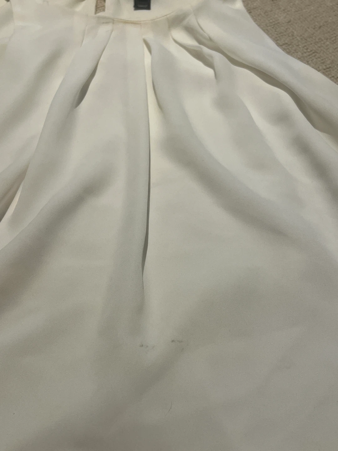 RW&CO. White Sleeveless Blouse - size M - photo 5