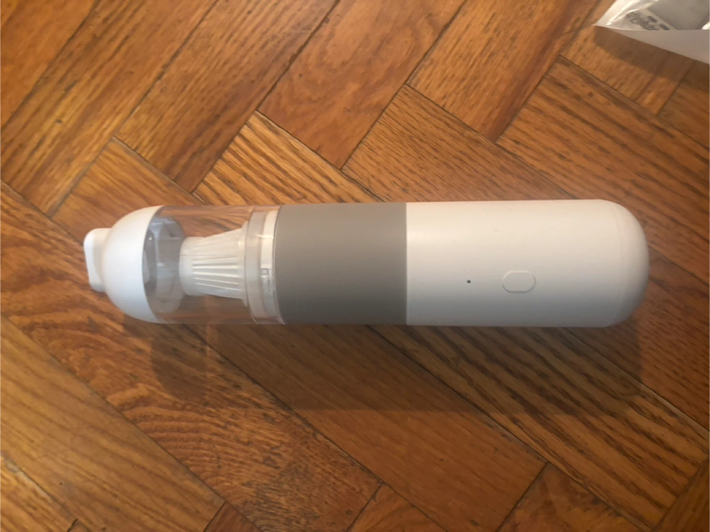 🥕 Portable Handheld Vacuum Cleaner - White/Grey