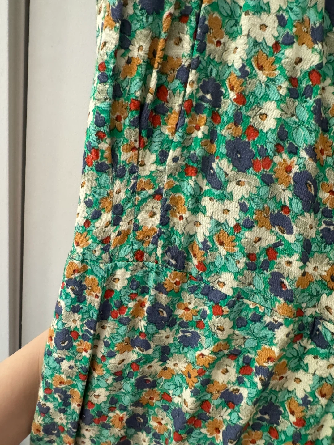 OYSHO Floral Print Wrap Dress - Size S - photo 4