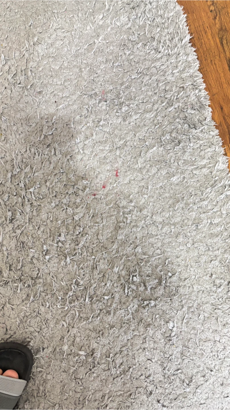 Grey Shaggy Rug for living room - photo 2