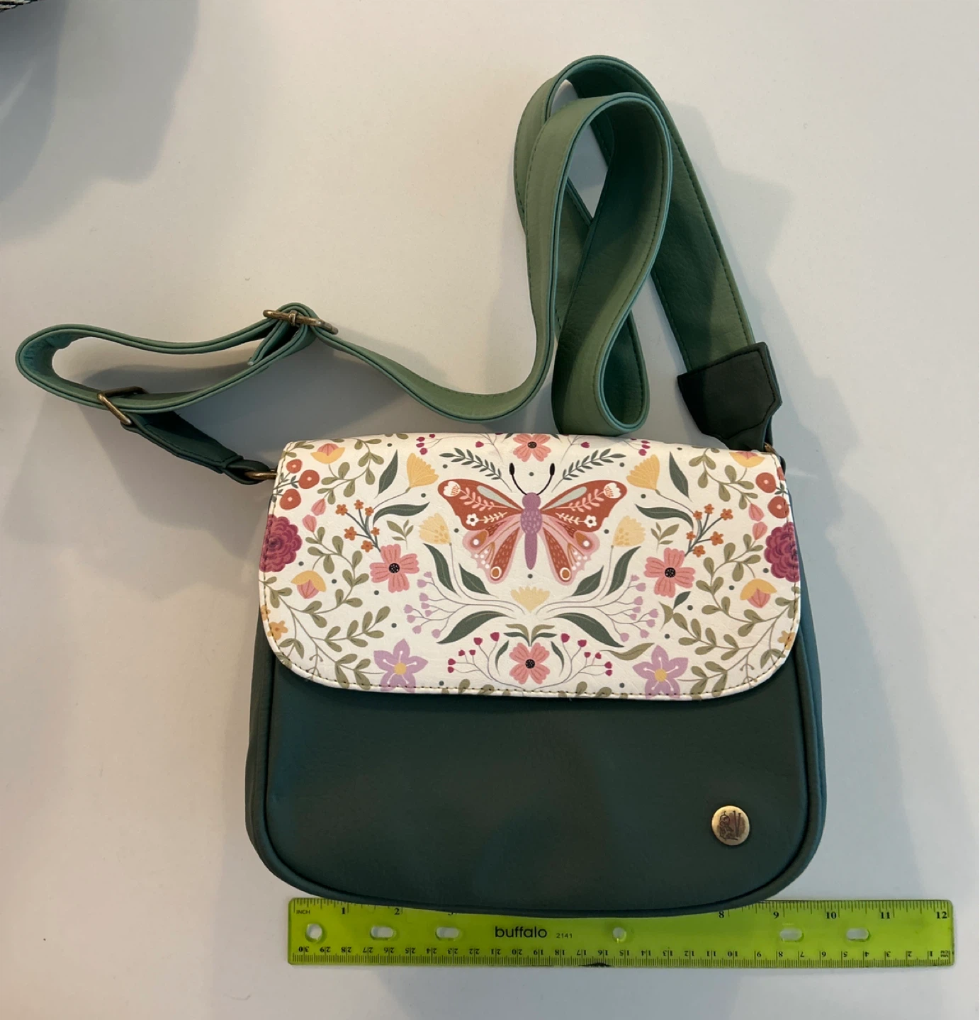 Vintro Butterfly Floral Print Crossbody Bag - photo 2