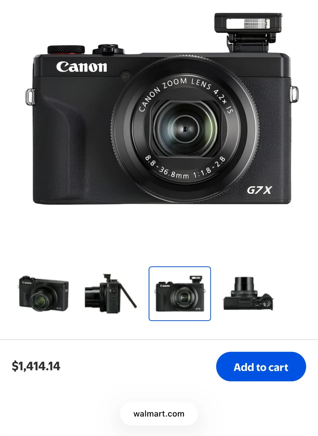 Canon PowerShot G7X Mark III Digital Camera