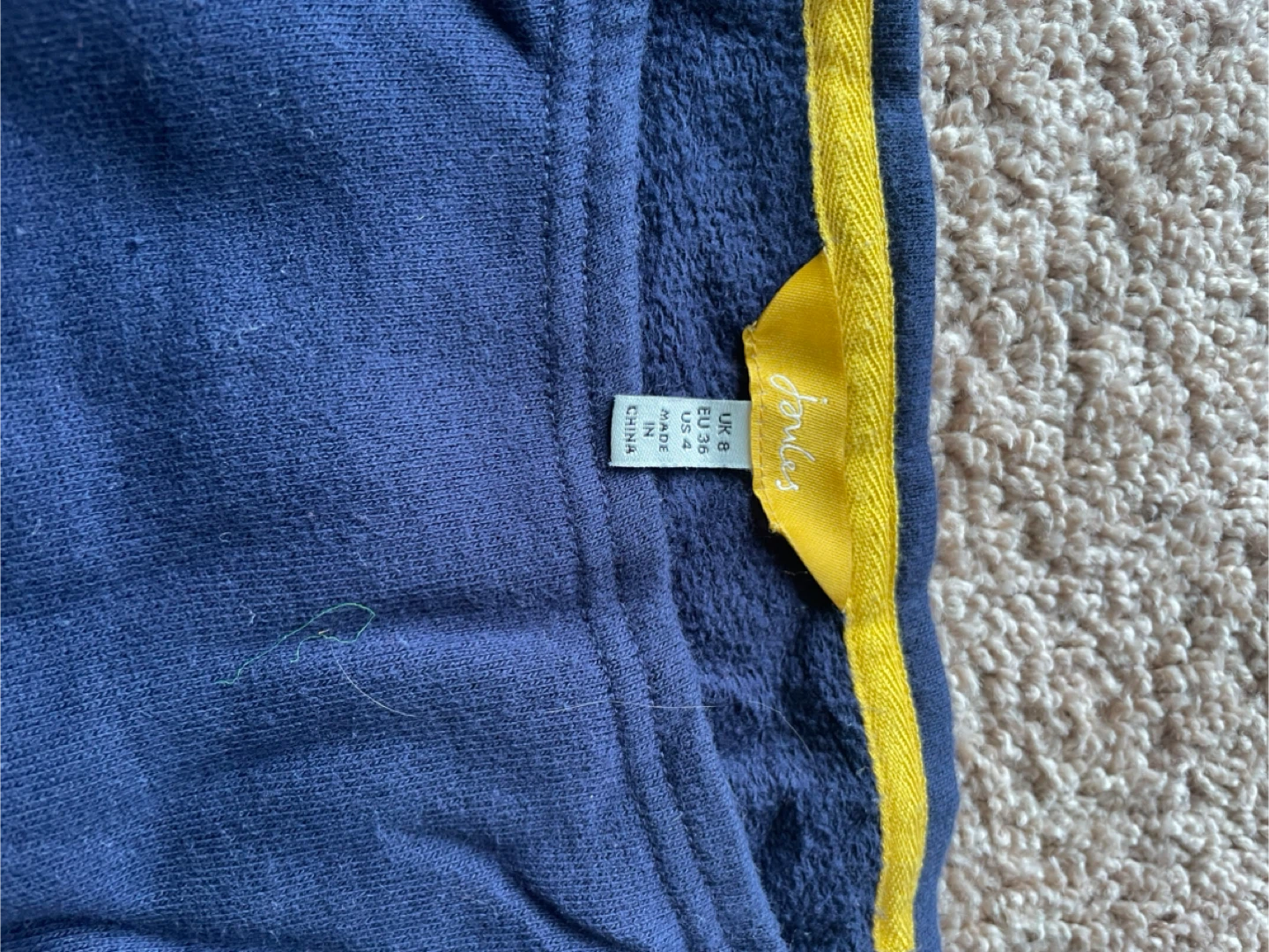 Joules Navy Long Sleeve Top - UK 8 EU 36 - photo 2