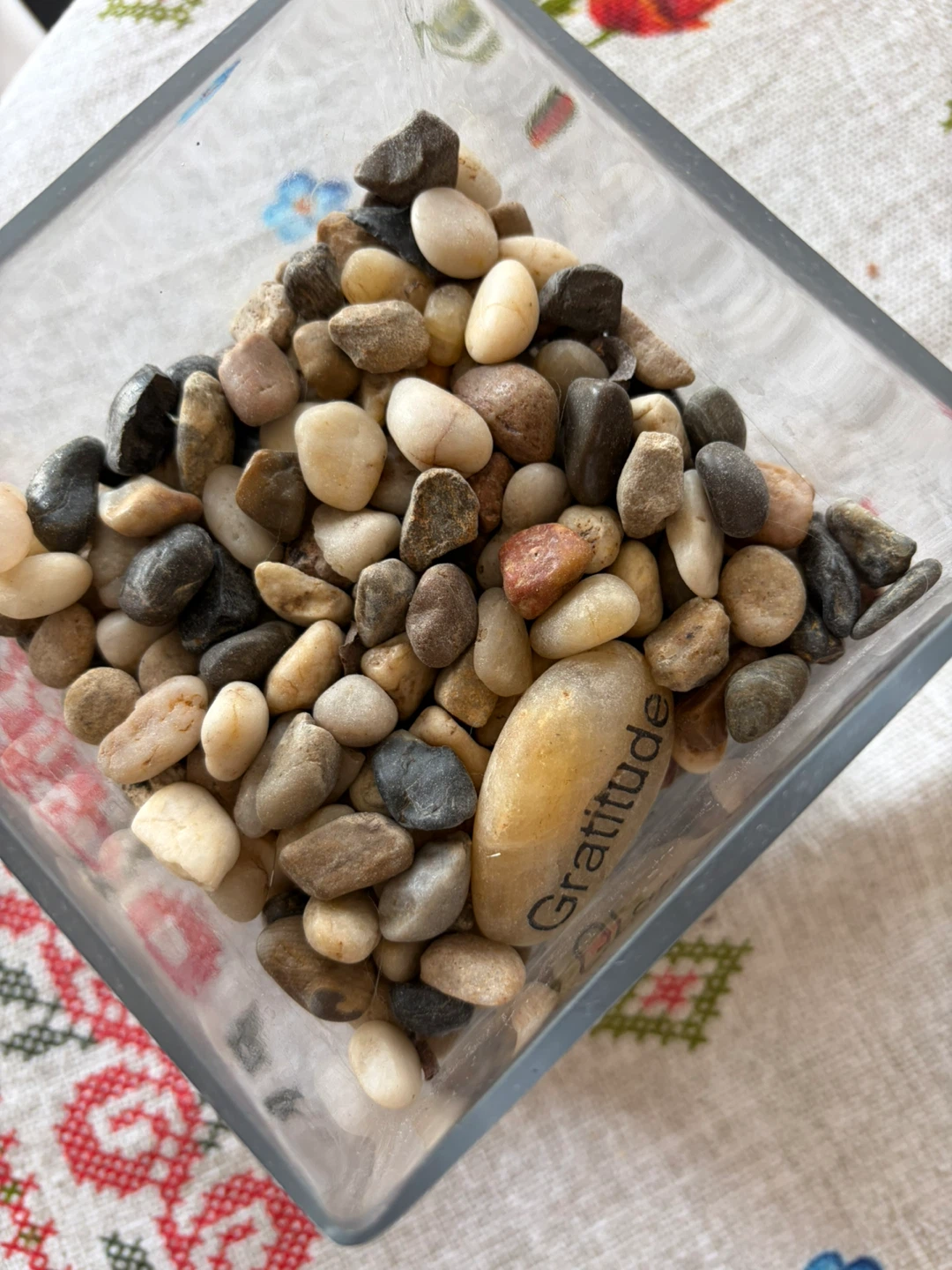 Decorative Zen Garden with Gratitude Stone - photo 4