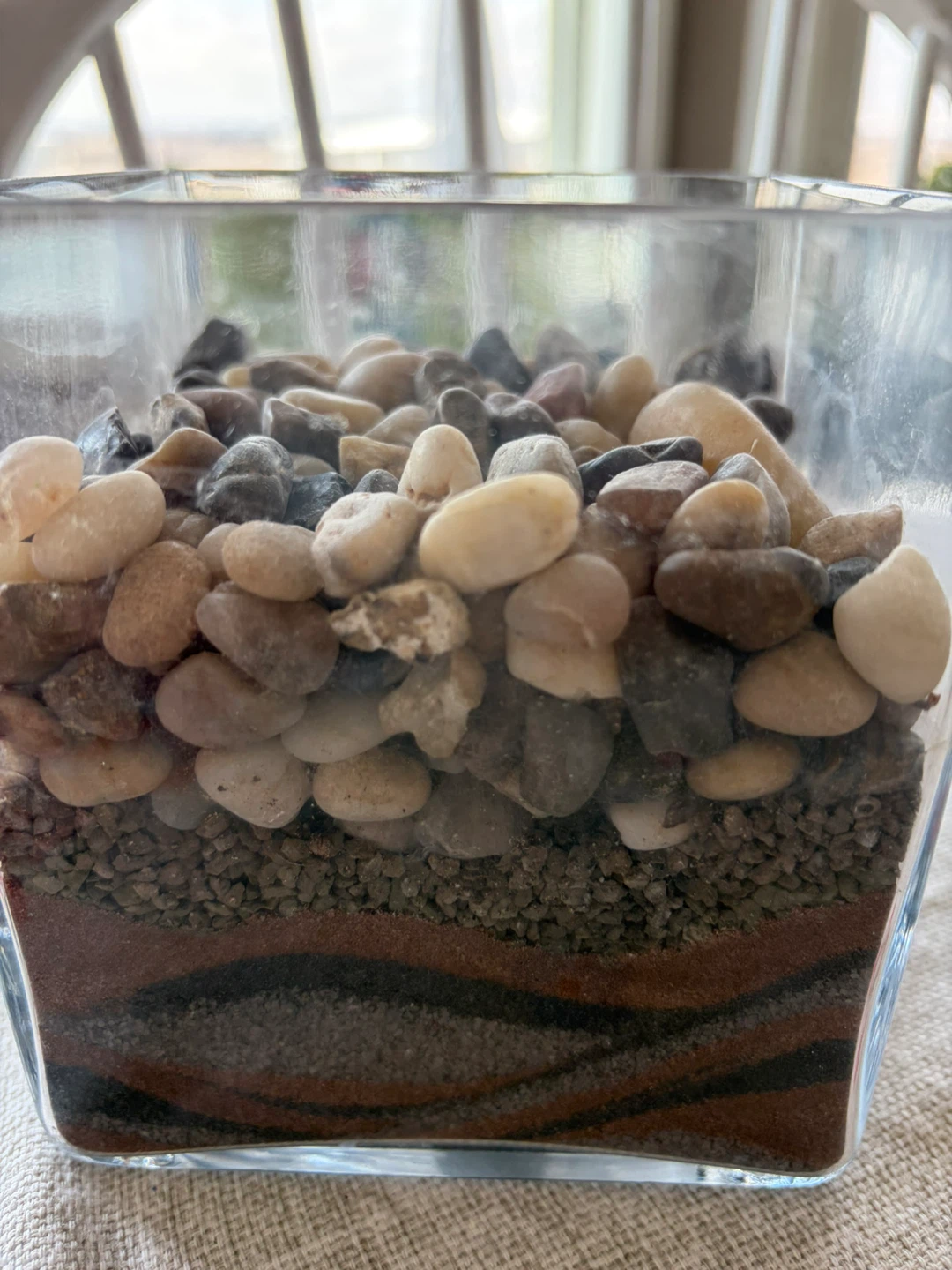 Decorative Zen Garden with Gratitude Stone