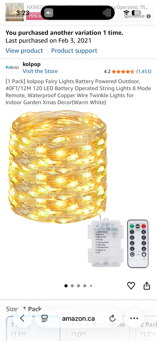 LED Fairy Light String - photo 4