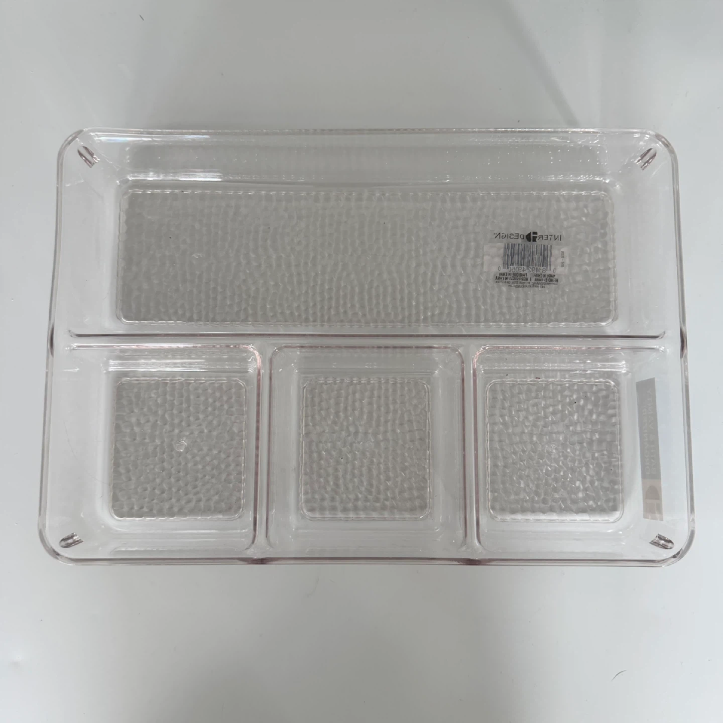 Clear Plastic Organizer Tray