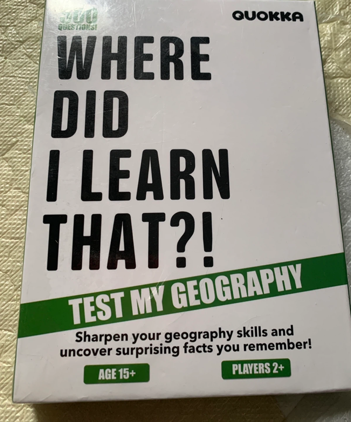 Quokka Where Did I Learn That?! Geography Game