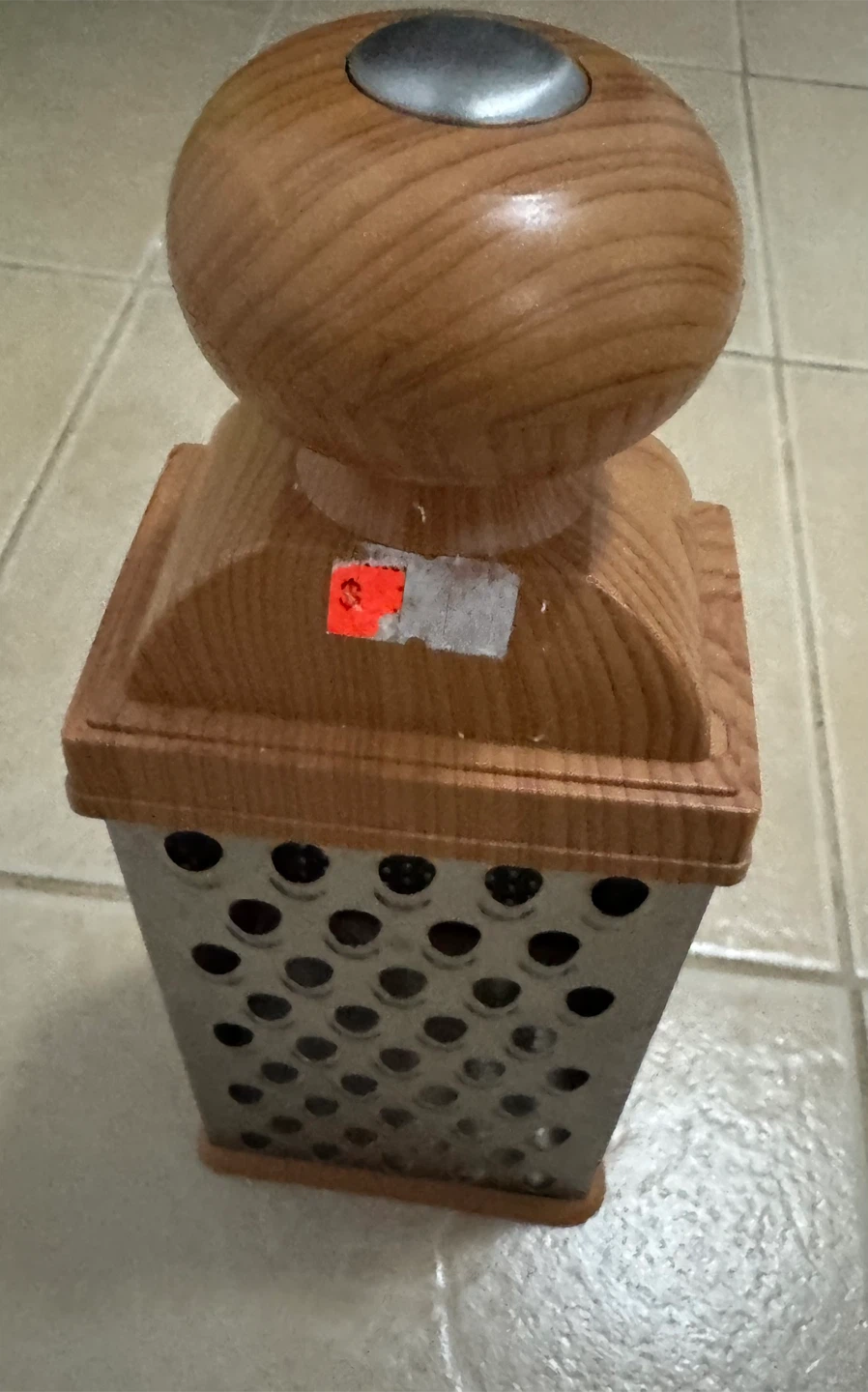 Box Cheese Grater with Wooden Handle - photo 2