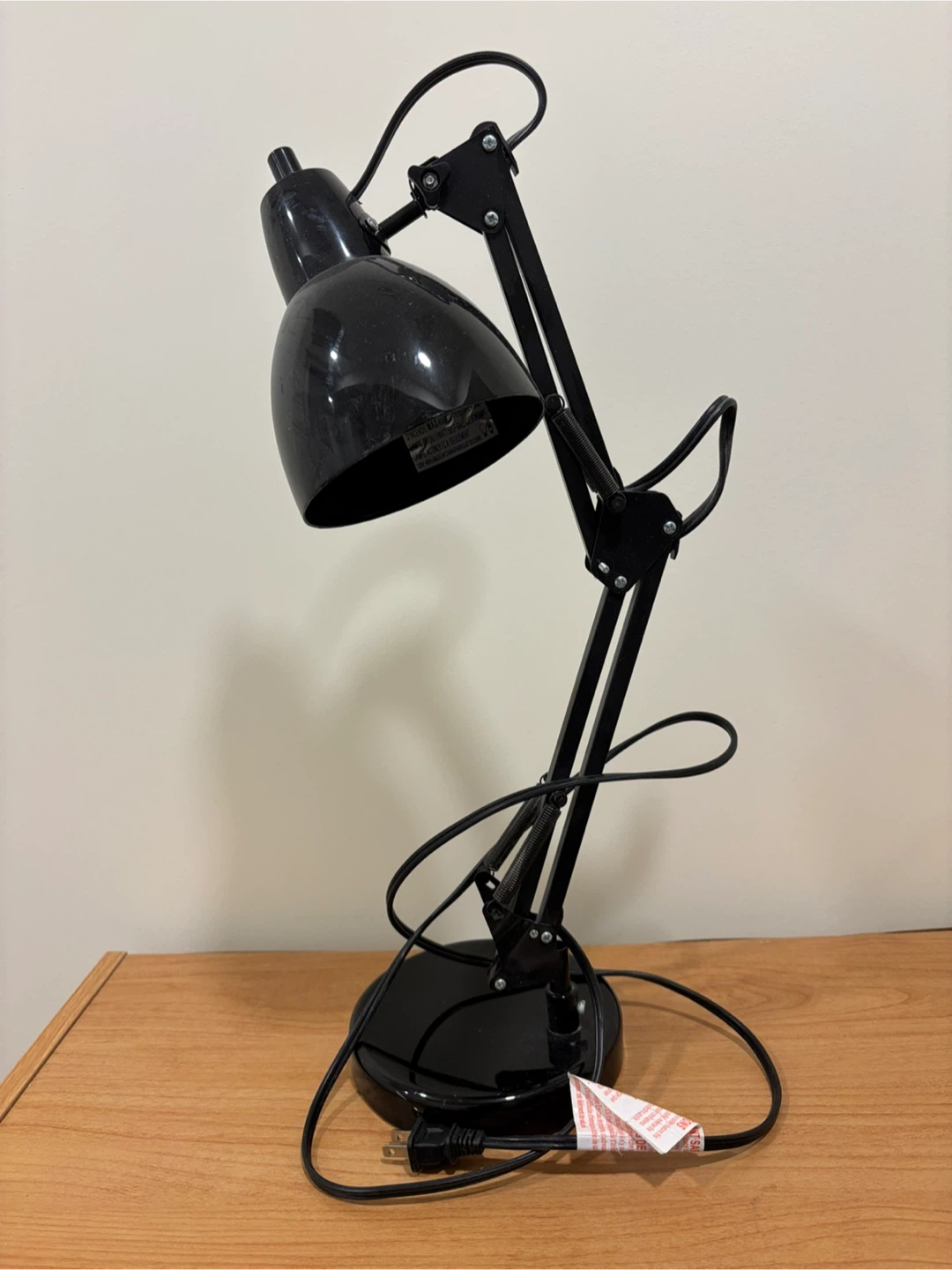 Black Adjustable Desk Lamp