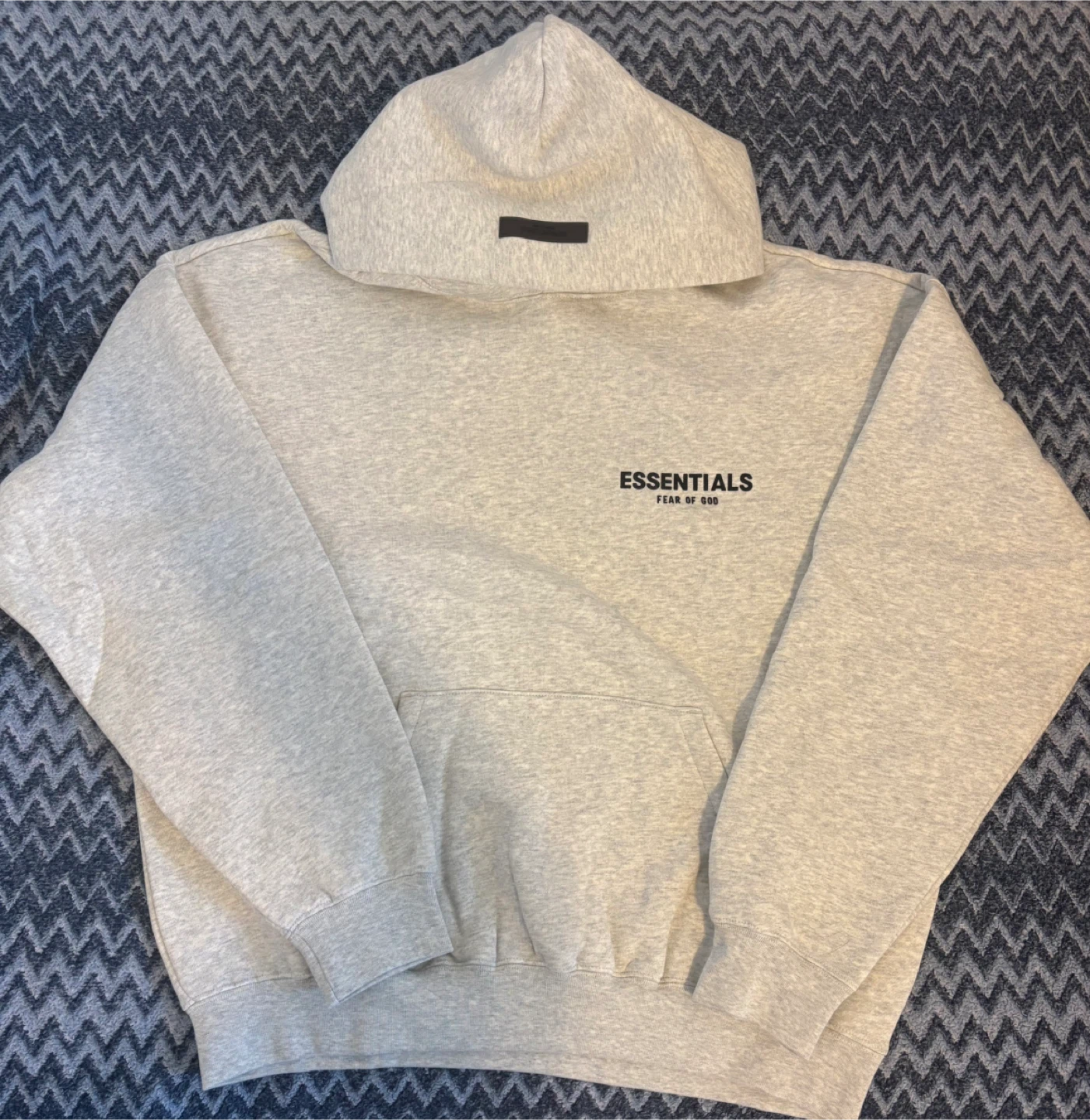 Fear of God Essentials Light Oatmeal Hoodie