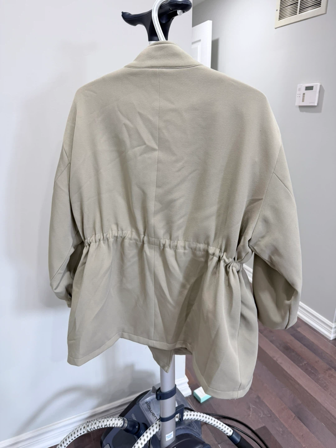 Khaki Oversized Utility Jacket - photo 3