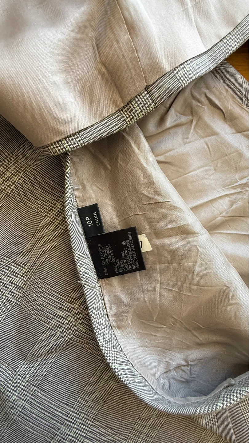Tahari Arthur S. Levine Petite Plaid Blazer - photo 3