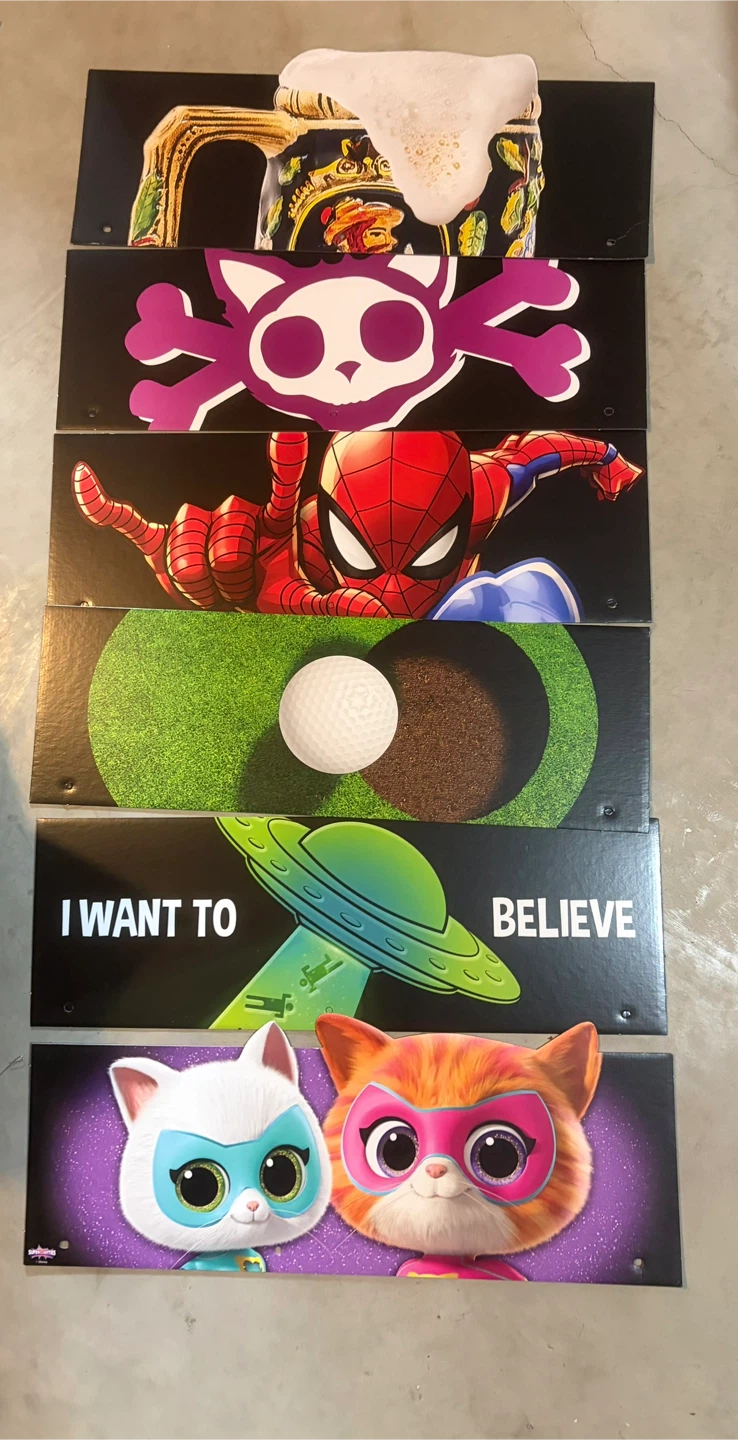 Assorted Character & Pop Culture Themed Rectangular Signs - photo 2