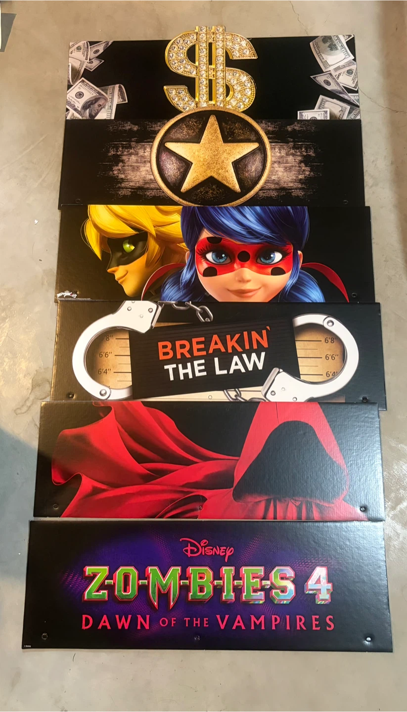 Assorted Character & Pop Culture Themed Rectangular Signs - photo 5