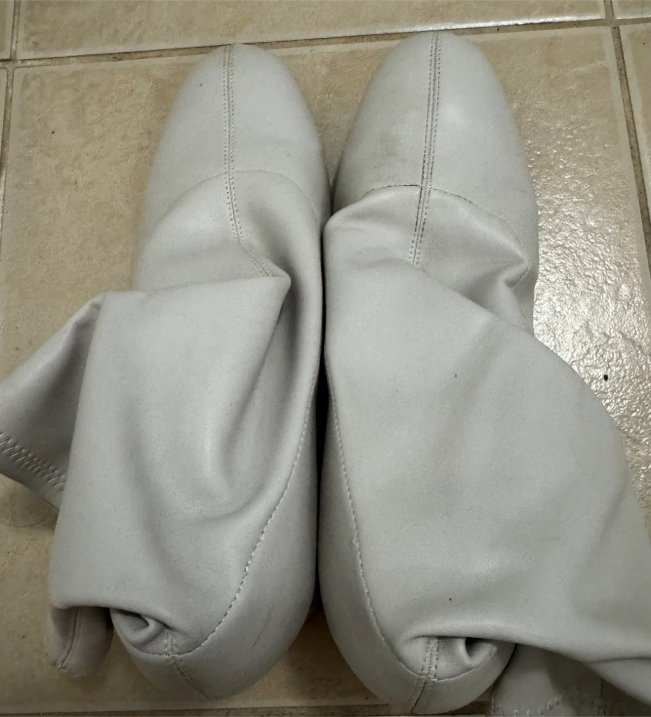 White Ankle Boots - photo 2