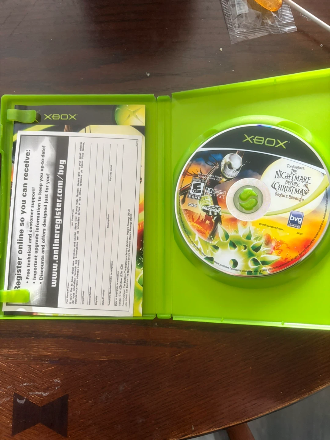 Xbox The Nightmare Before Christmas Oogie's Revenge Game - photo 2