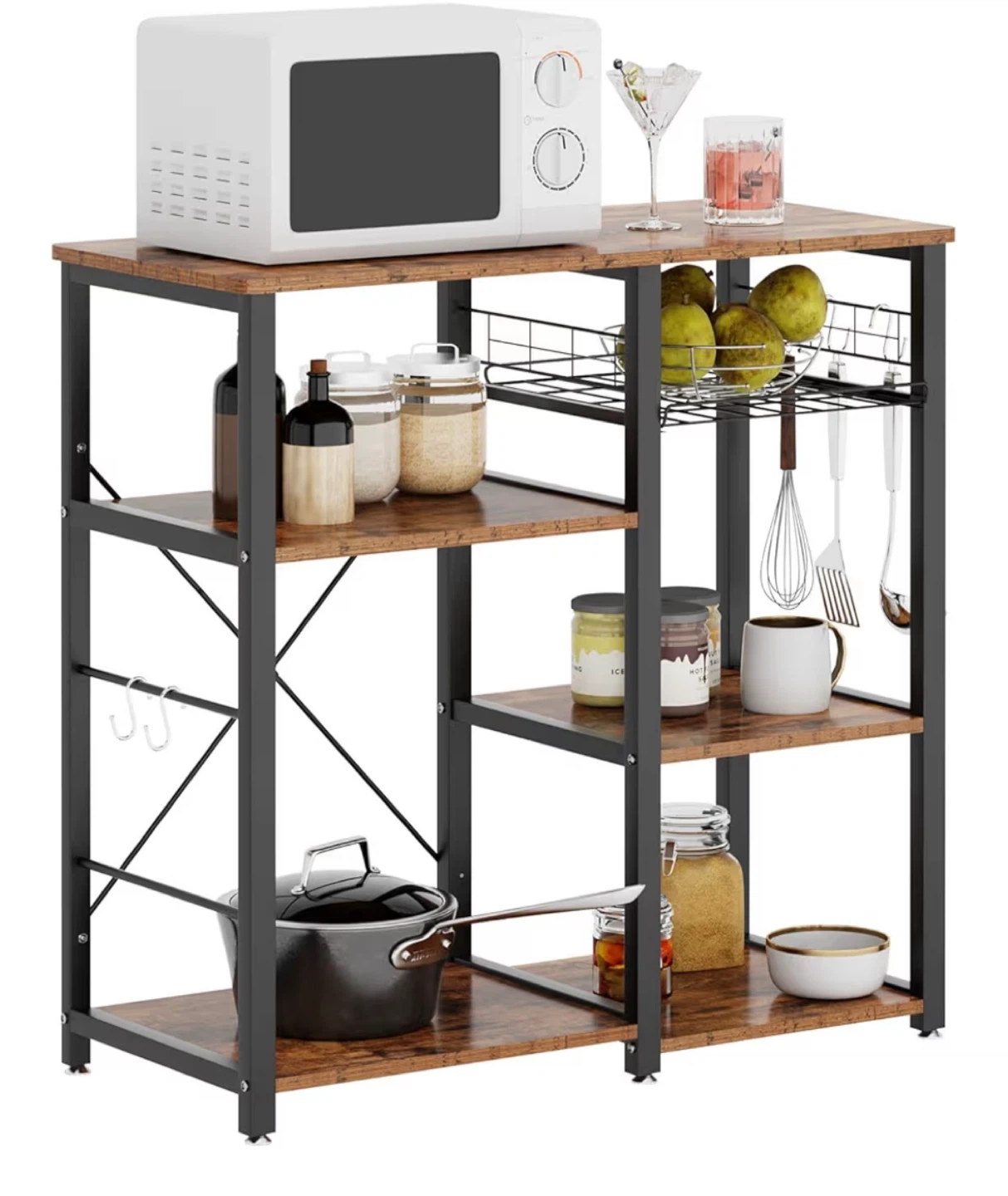 3-Shelf Kitchen Baker's Rack - photo 3