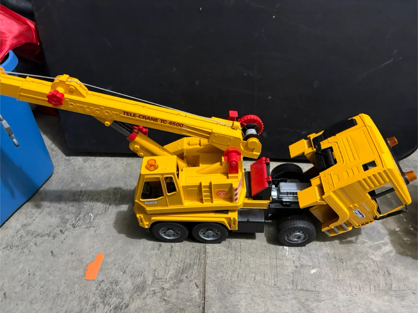 Bruder Tele-Crane TC 4500 Toy Truck - photo 2