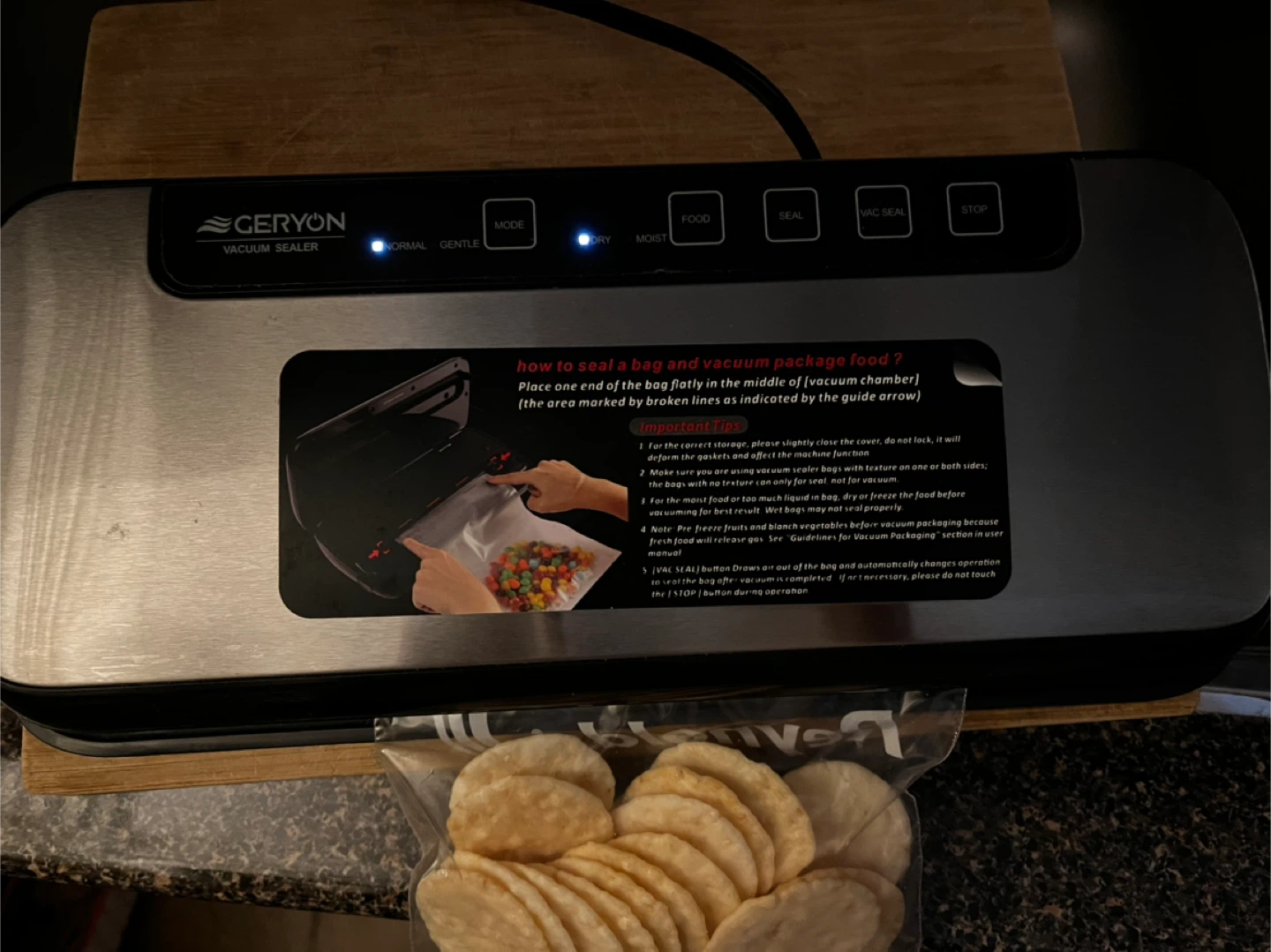 🥕Geryon Vacuum Sealer