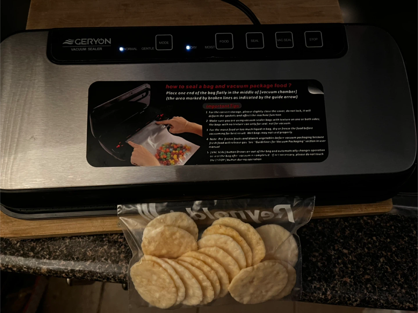 🥕Geryon Vacuum Sealer - photo 3