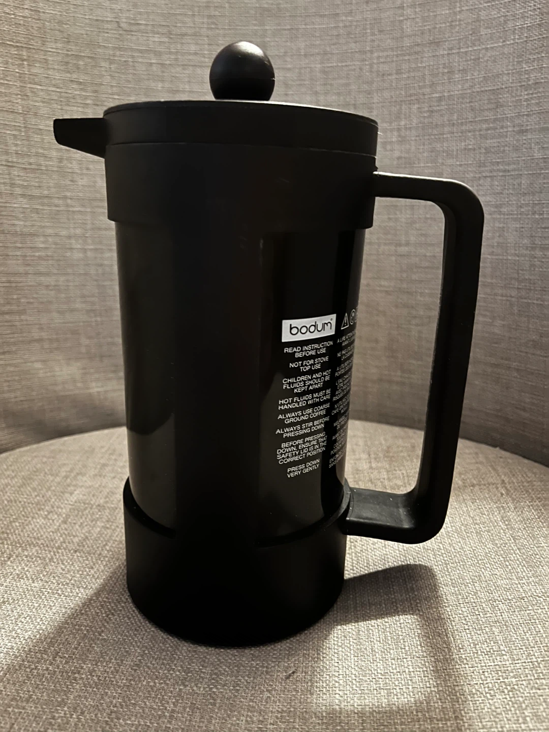 🥕Bodum Black French Press Coffee Maker