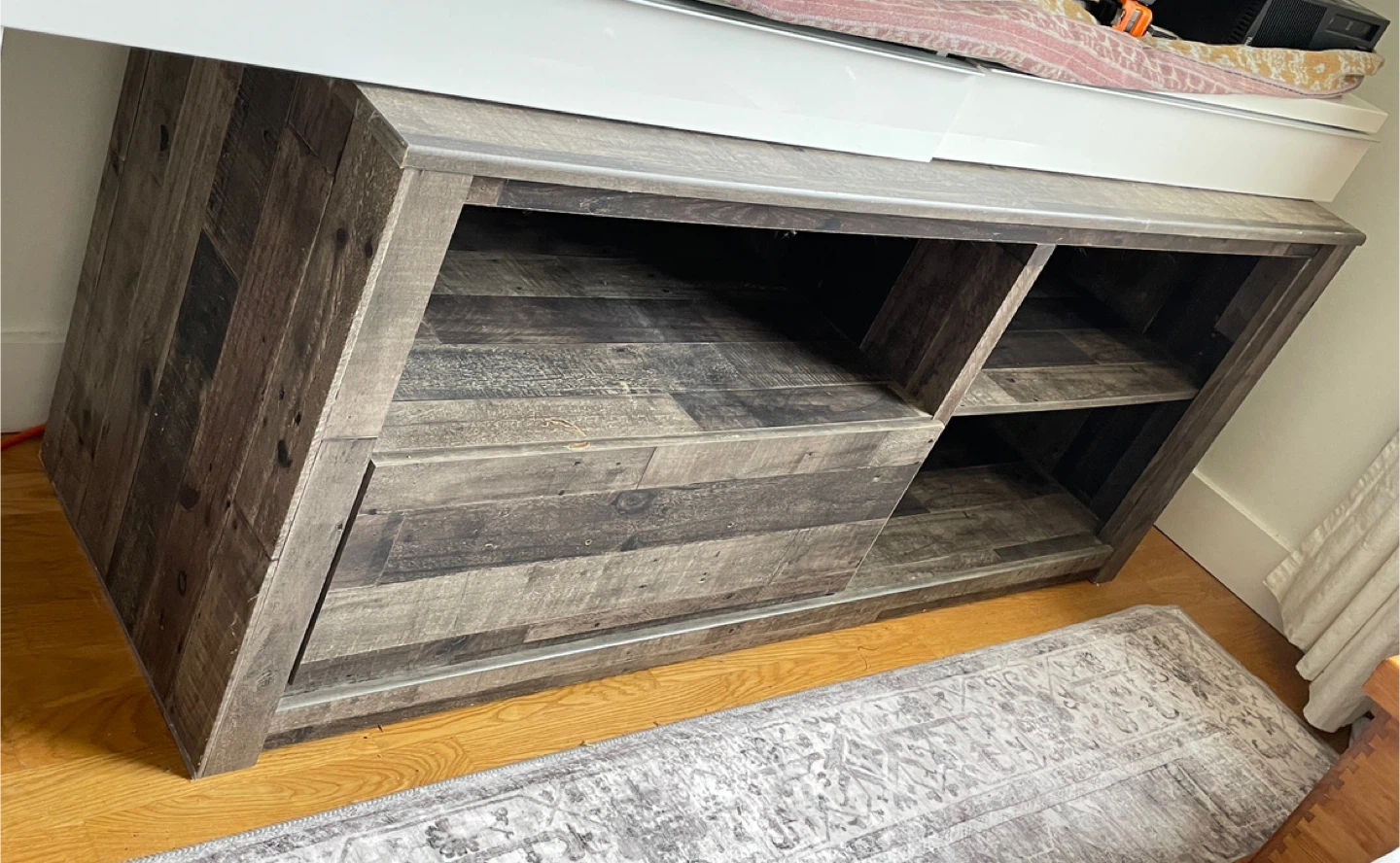 Rustic Wood Entertainment Stand/Console - photo 2