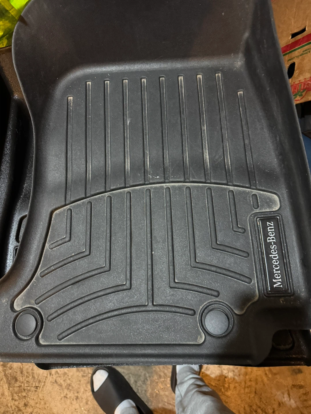 Mercedes e class driver and passenger all weather floor mats - photo 3