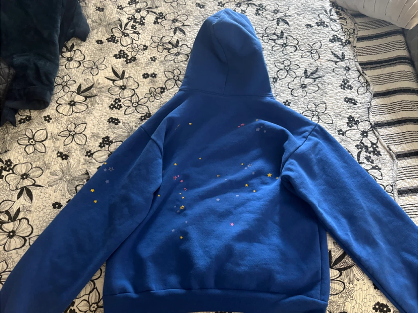 Blue Sp5der hoodie - photo 3