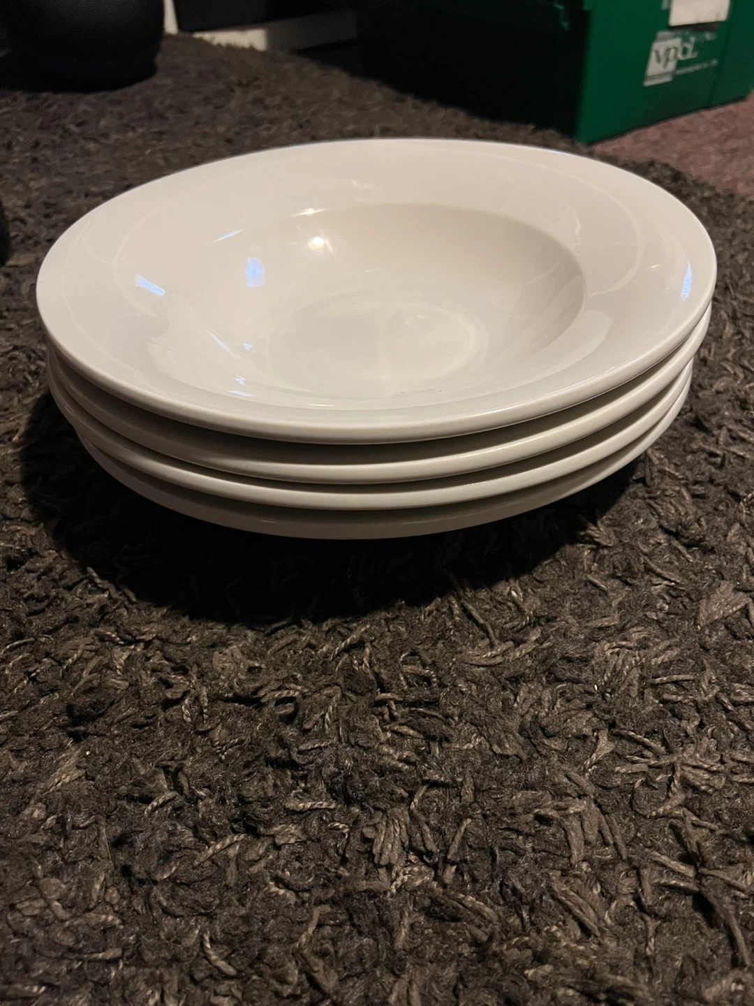 Pottery Barn White Pasta Bowls - Set of 4