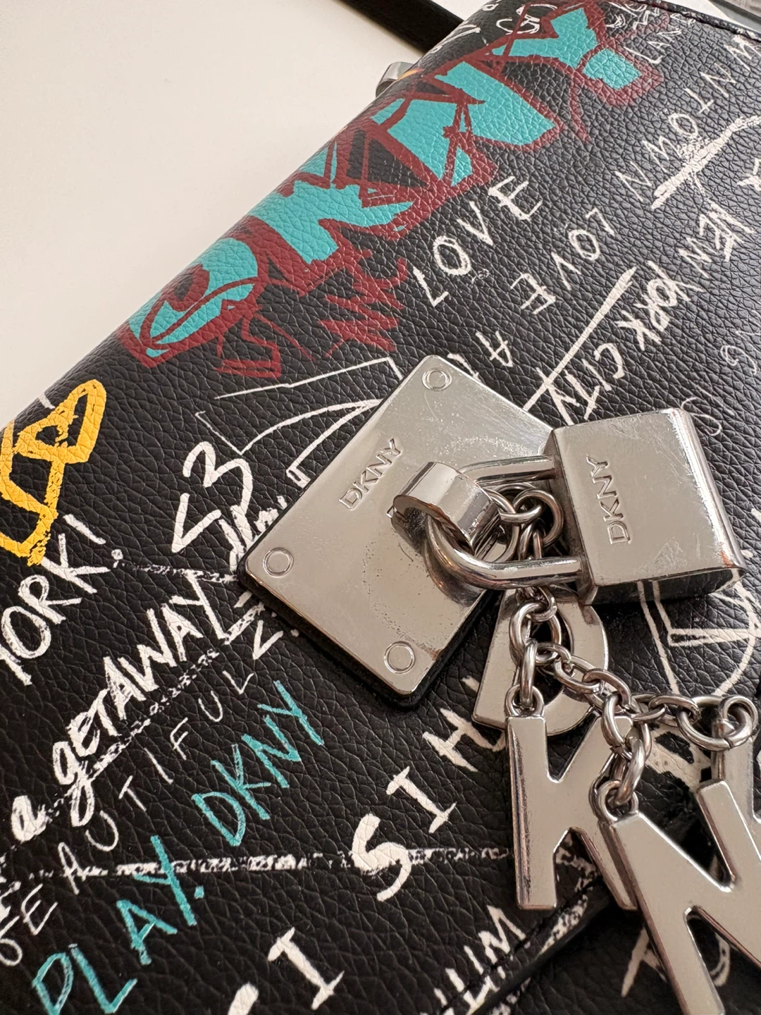 DKNY Graffiti Print Crossbody Bag - photo 2