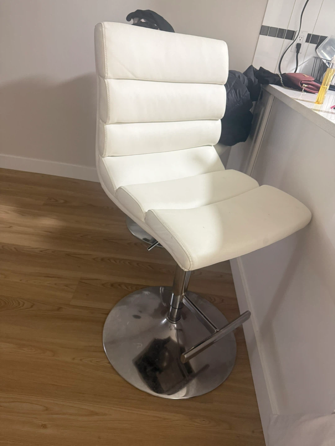White Bar Stool