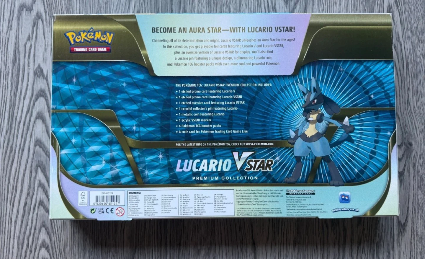 Pokemon Lucario VSTAR Premium Collection - photo 2