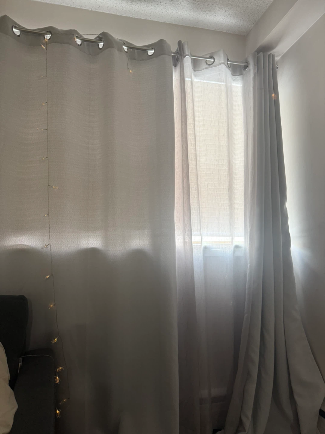 Light Grey Curtain Set - photo 2
