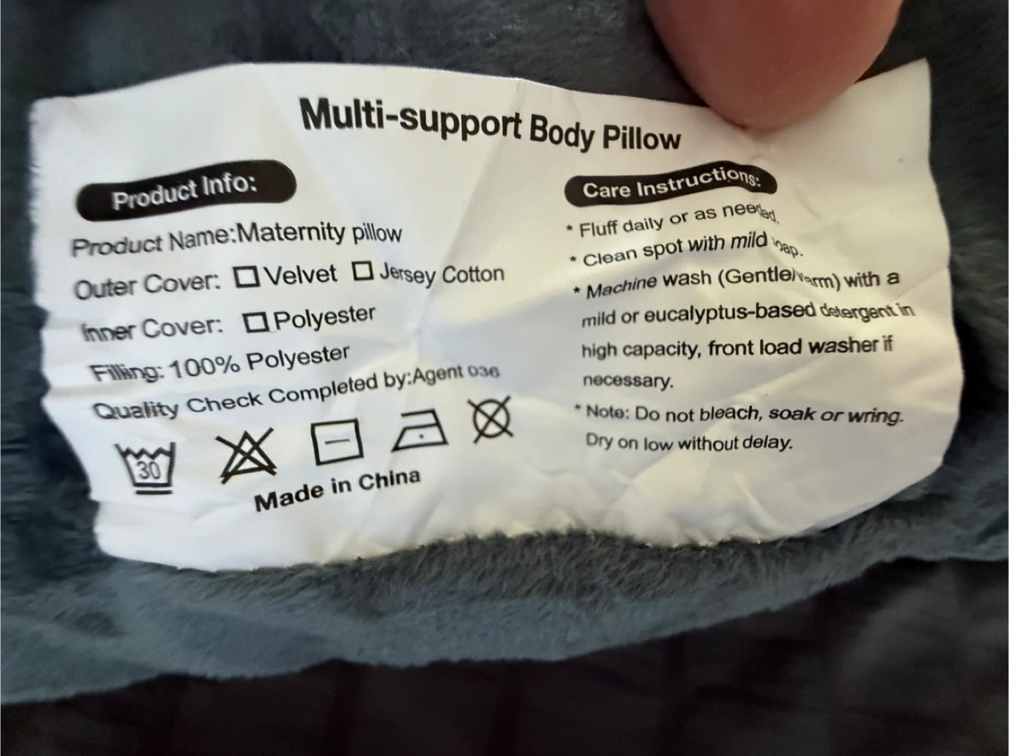 Chilling Home U-Shaped Maternity Pillow - photo 4