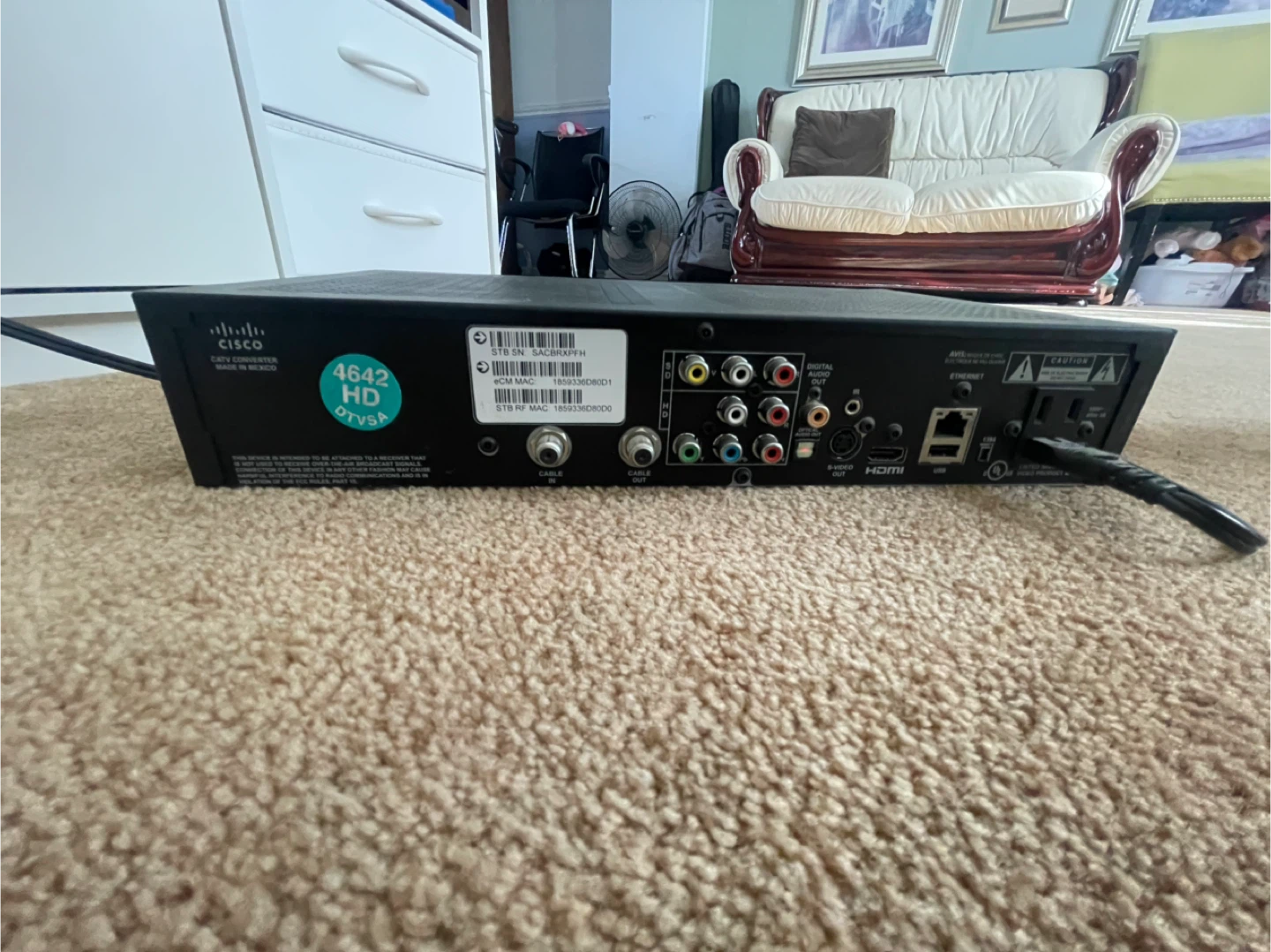 Cisco Explorer 4642 HD NextBox Digital TV Box - photo 3