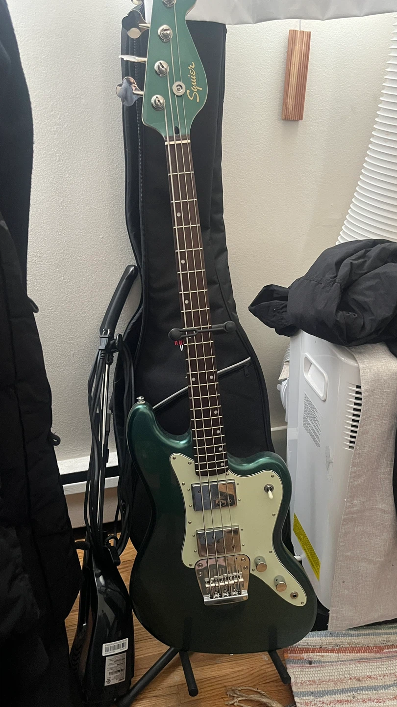 Squier Paranormal Rascal Bass- Sherwood Green (Mint Condition) - photo 2