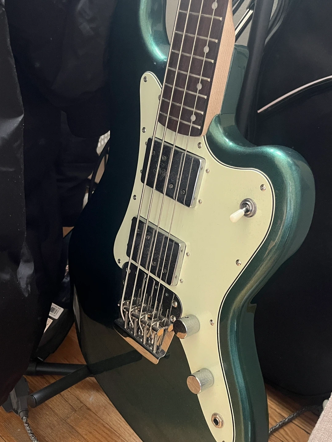 Squier Paranormal Rascal Bass- Sherwood Green (Mint Condition)