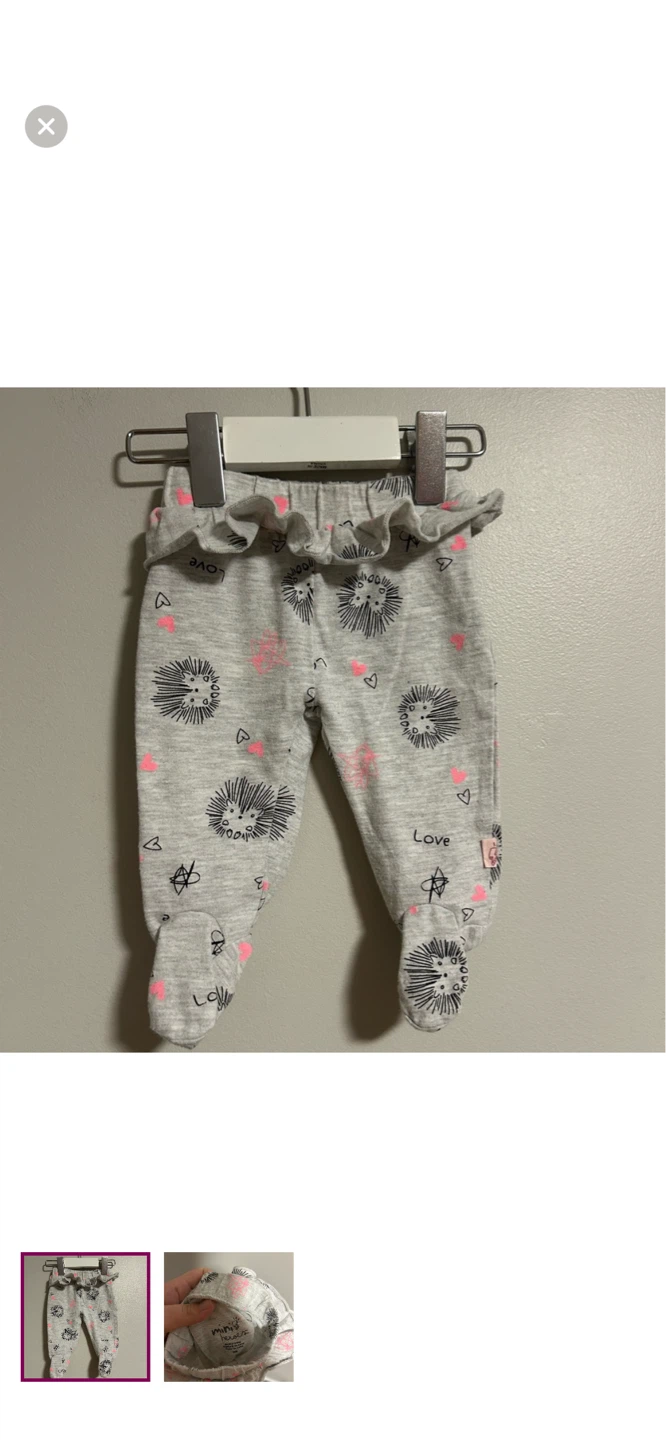 Mini Heroes Baby Footed Pajamas - Size M