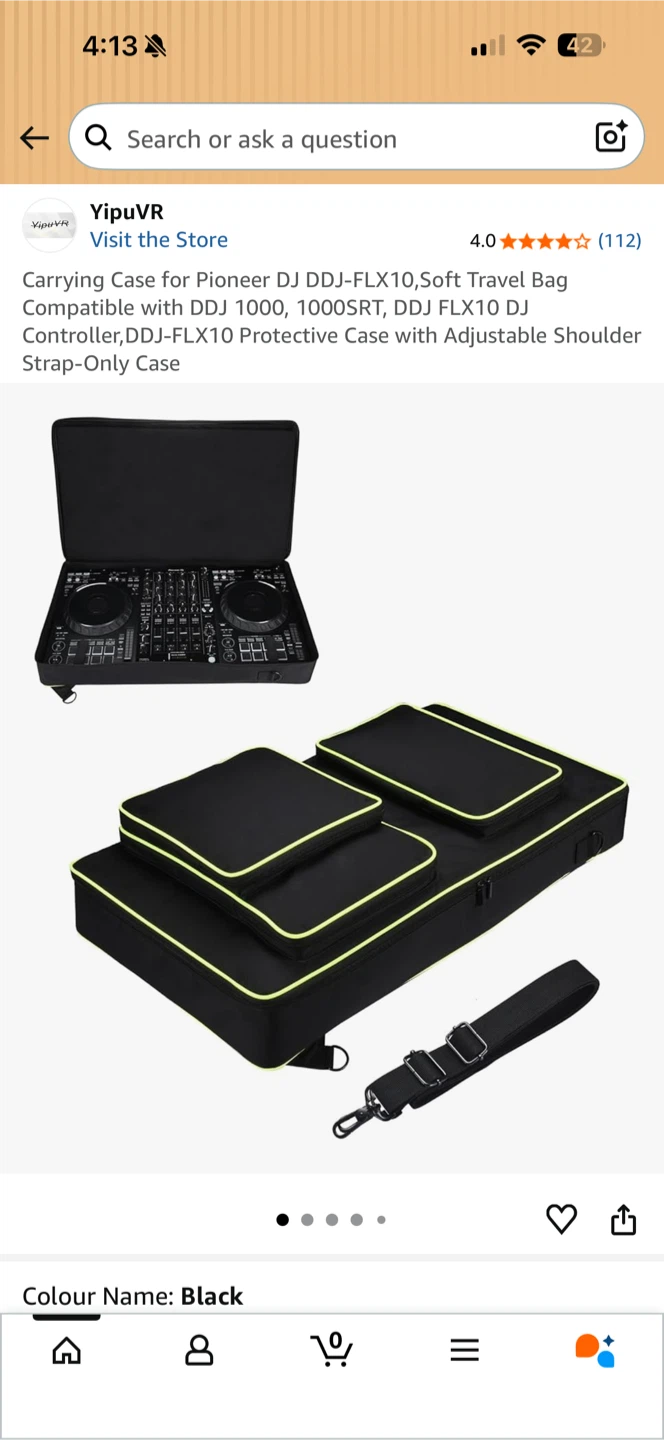 Pioneer DJ FLX-10 carrying case bag